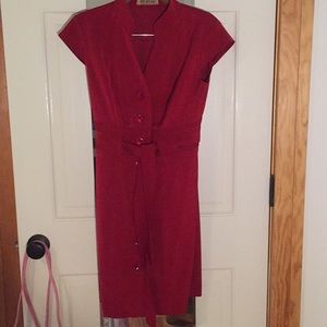 Beautiful one of a kind vintage red dress